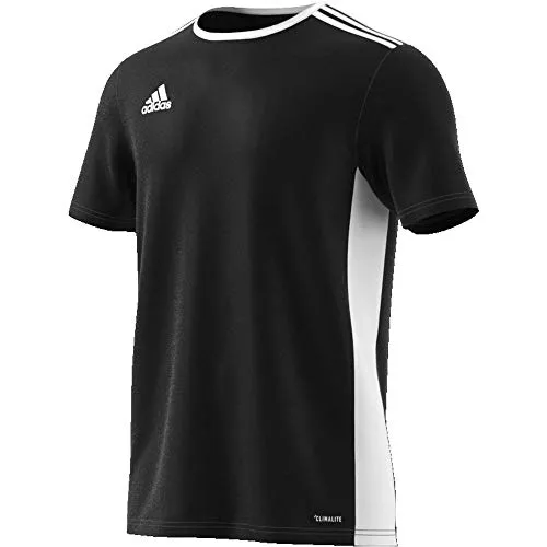 adidas Entrada 18 Mens Soccer Jersey Black S