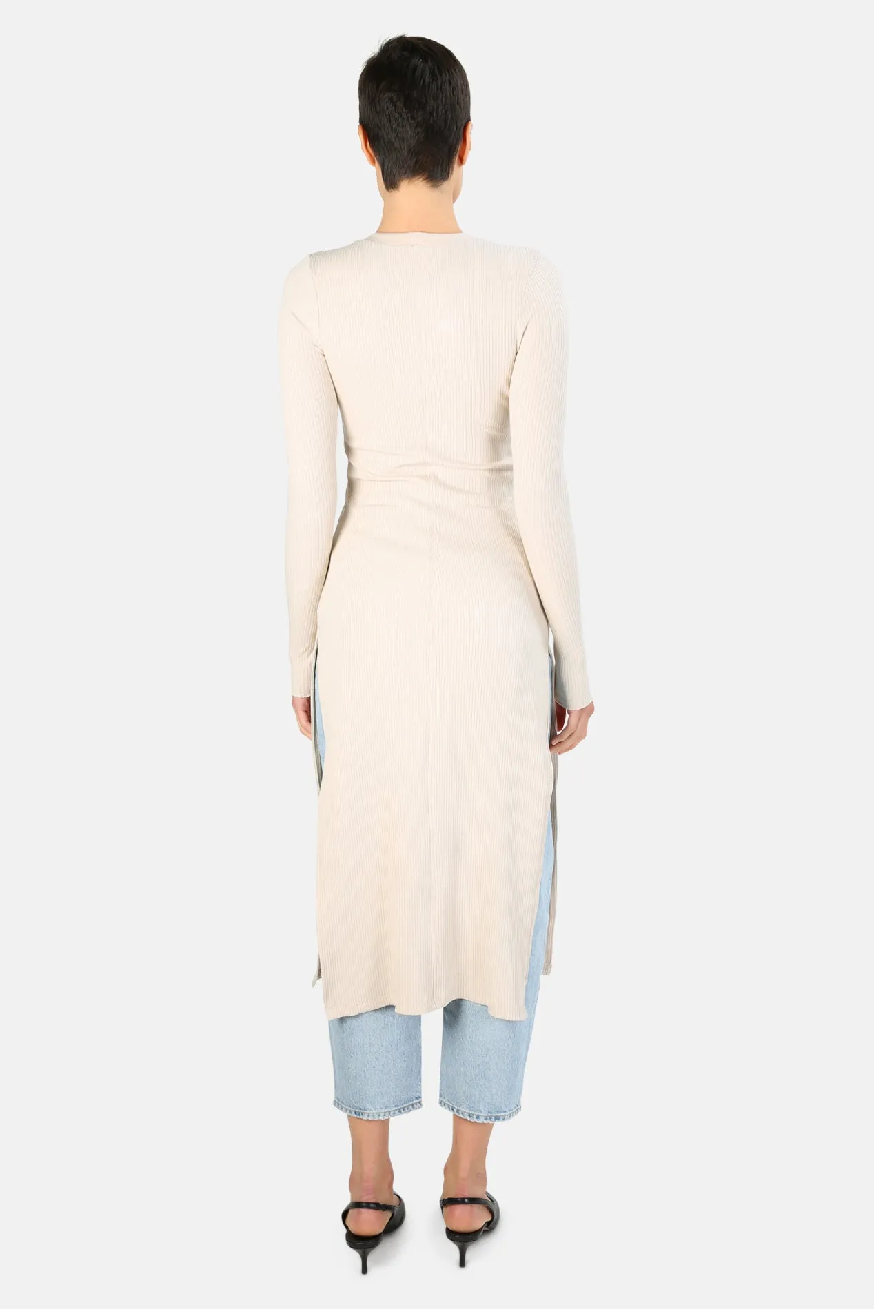 Alloy Rib Duster Limestone