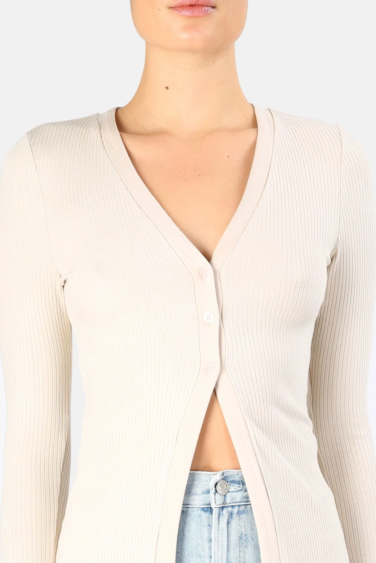 Alloy Rib Duster Limestone