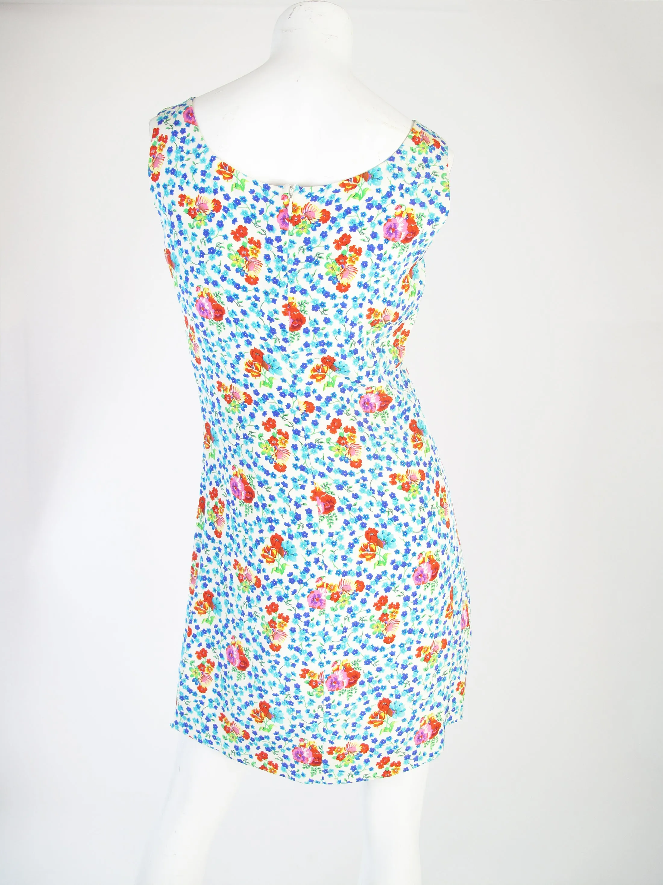 GIANNI VERSACE Floral Dress, 1990s