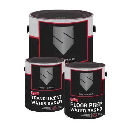 Global Finishing Solutions Booth Shield Wall Prep 1 gal, 385 sq. ft.