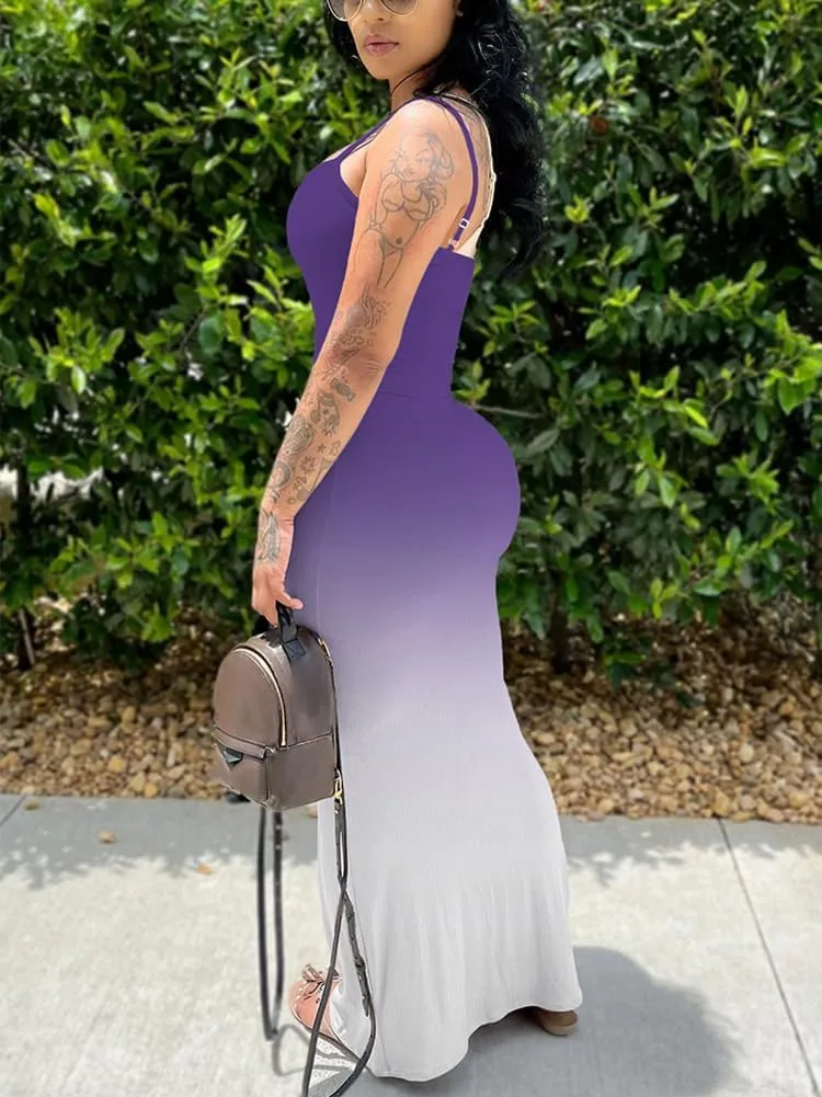 HTD Women Summer Sexy Bodycon Maxi Dress Casual Slim Long Dresses