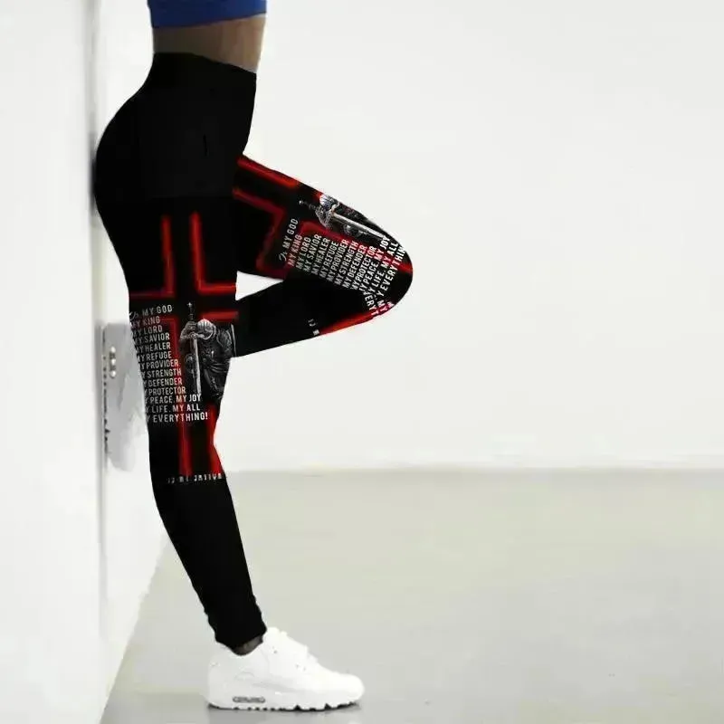 Printed Animal Bodysuit Yoga Pants Gym Wear