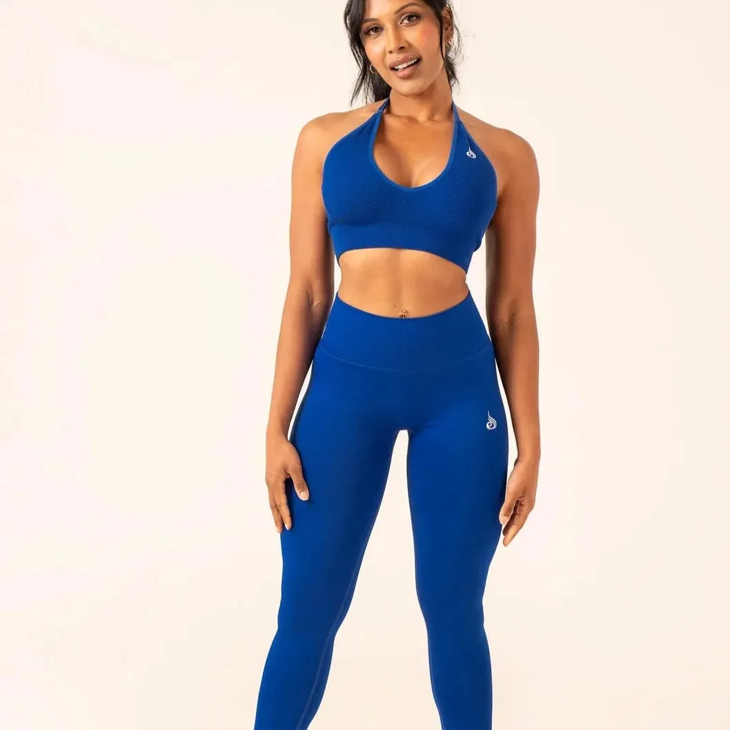 Ryderwear Rib Seamless Halter Sports Bra
