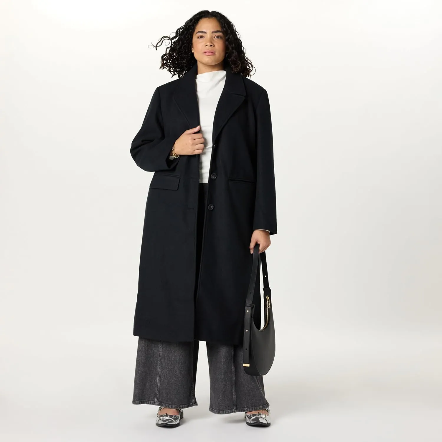 The Drop Women's Liam Loose Overcoat
