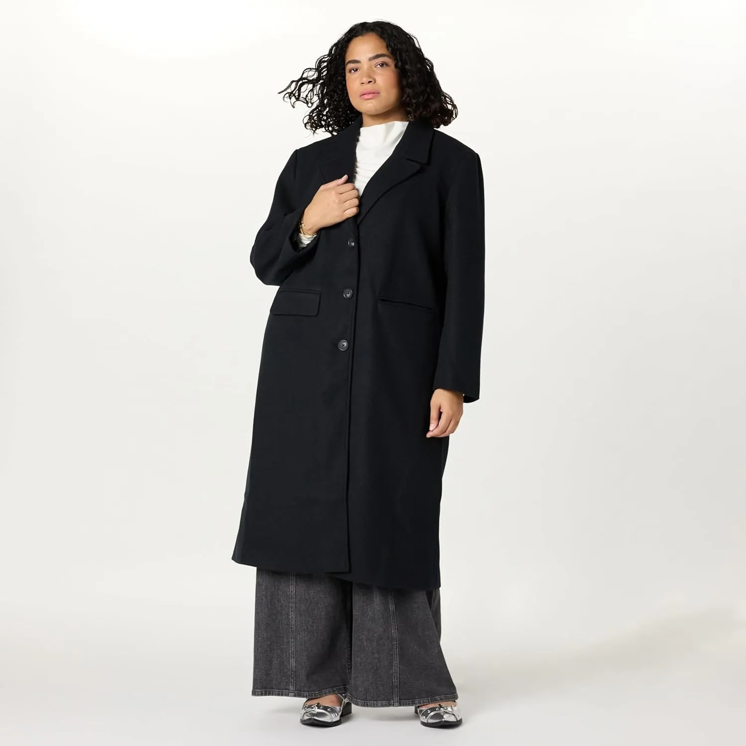 The Drop Women's Liam Loose Overcoat