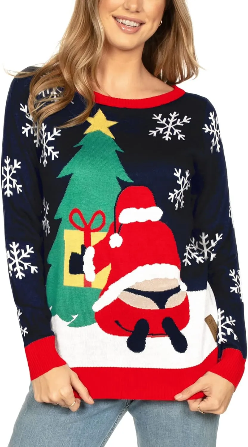 Tipsy Elves Ugly Christmas Sweaters for Women - Funny Festive Womens Christmas Sweaters - Cute Winter Holiday Outfit