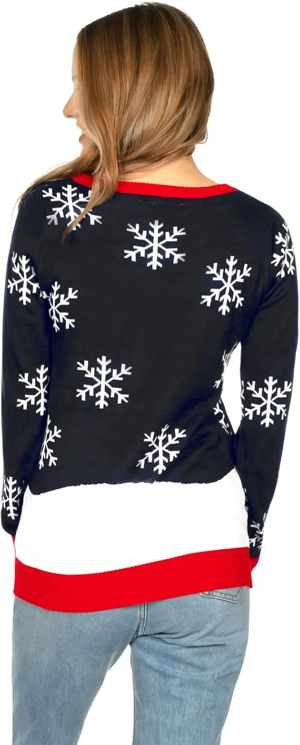 Tipsy Elves Ugly Christmas Sweaters for Women - Funny Festive Womens Christmas Sweaters - Cute Winter Holiday Outfit